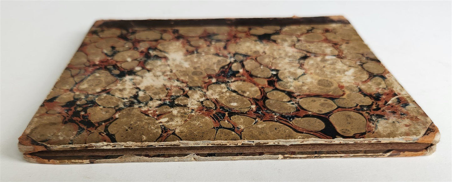 1848 GEOMETRY ILLUMINATED GERMAN MANUSCRIPT on PAPER 170 pages antique