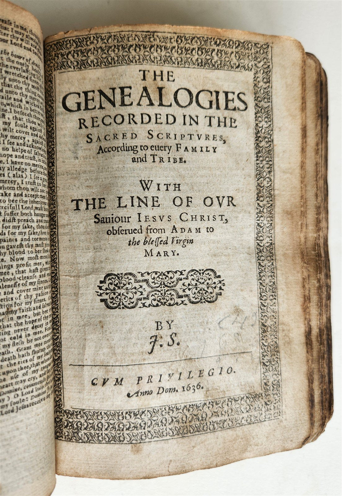 1636 BIBLE in ENGLISH OLD & NEW TESTAMENT antique ORIGINAL BINDING illustrated