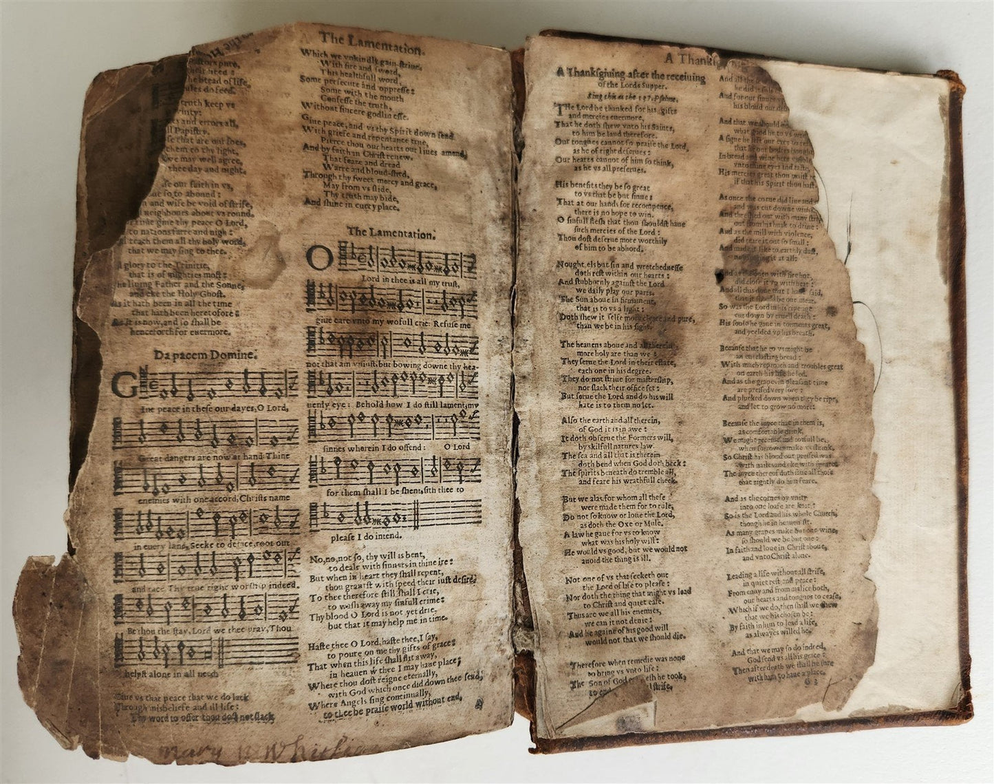 1636 BIBLE in ENGLISH OLD & NEW TESTAMENT antique ORIGINAL BINDING illustrated