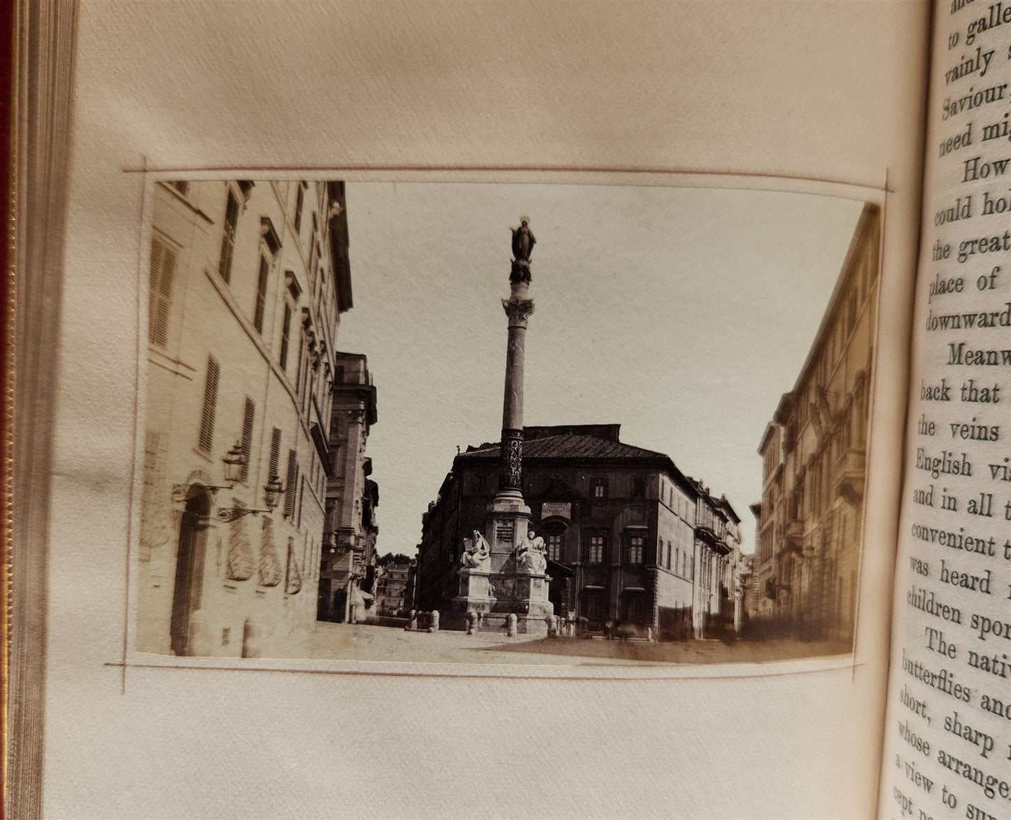 1860 TRANSFORMATION ROMANCE of MONTE BENI 2 VOLS antique PHOTO ILLUSTRATED