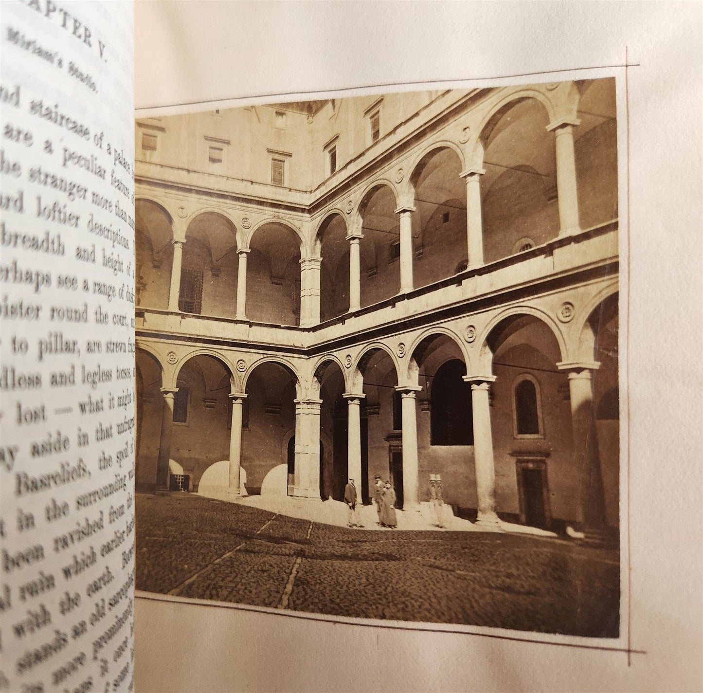 1860 TRANSFORMATION ROMANCE of MONTE BENI 2 VOLS antique PHOTO ILLUSTRATED