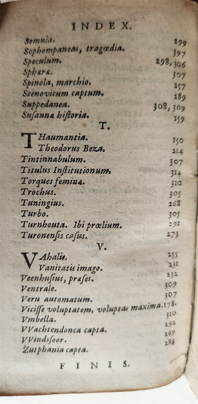 1645 GROTIUS POEMATA antique VELLUM BINDING POETRY