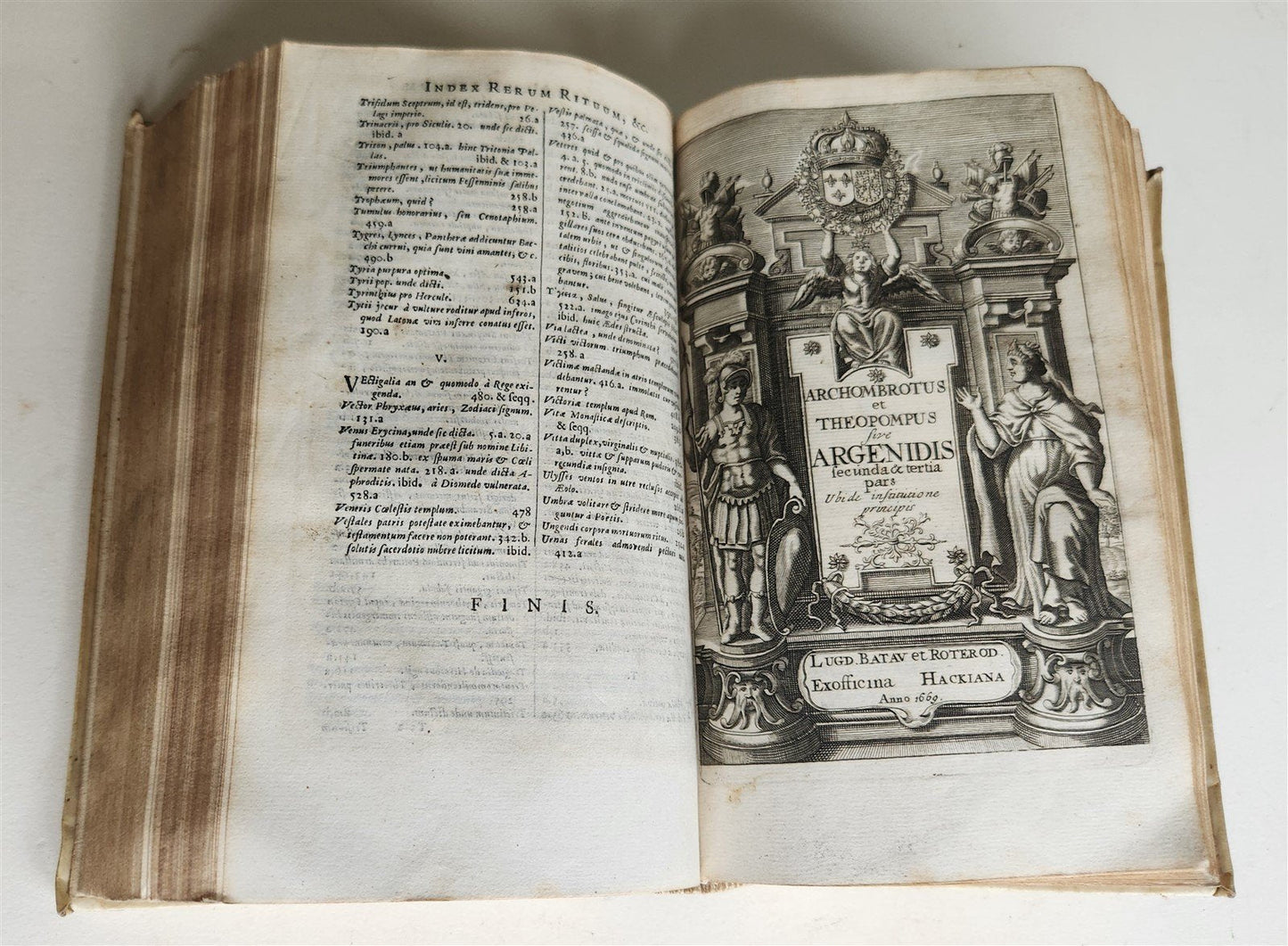 1664 ARGENIS by John Barclay ANTIQUE Scotland POLITICAL NOVEL