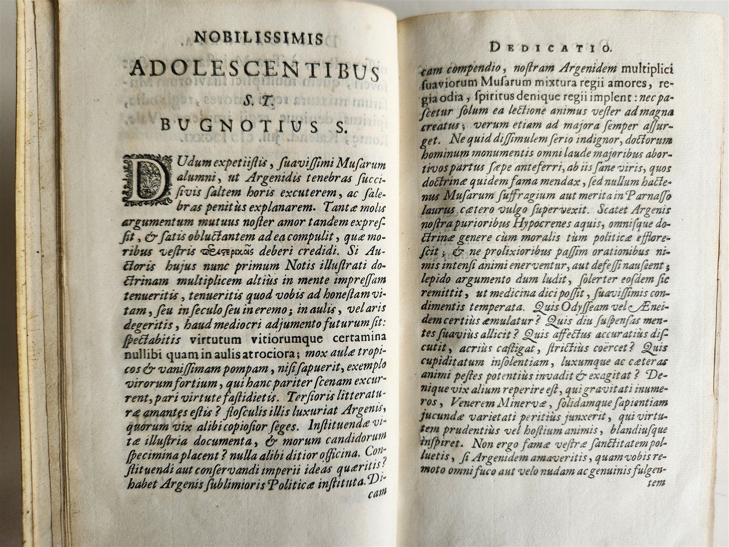 1664 ARGENIS by John Barclay ANTIQUE Scotland POLITICAL NOVEL
