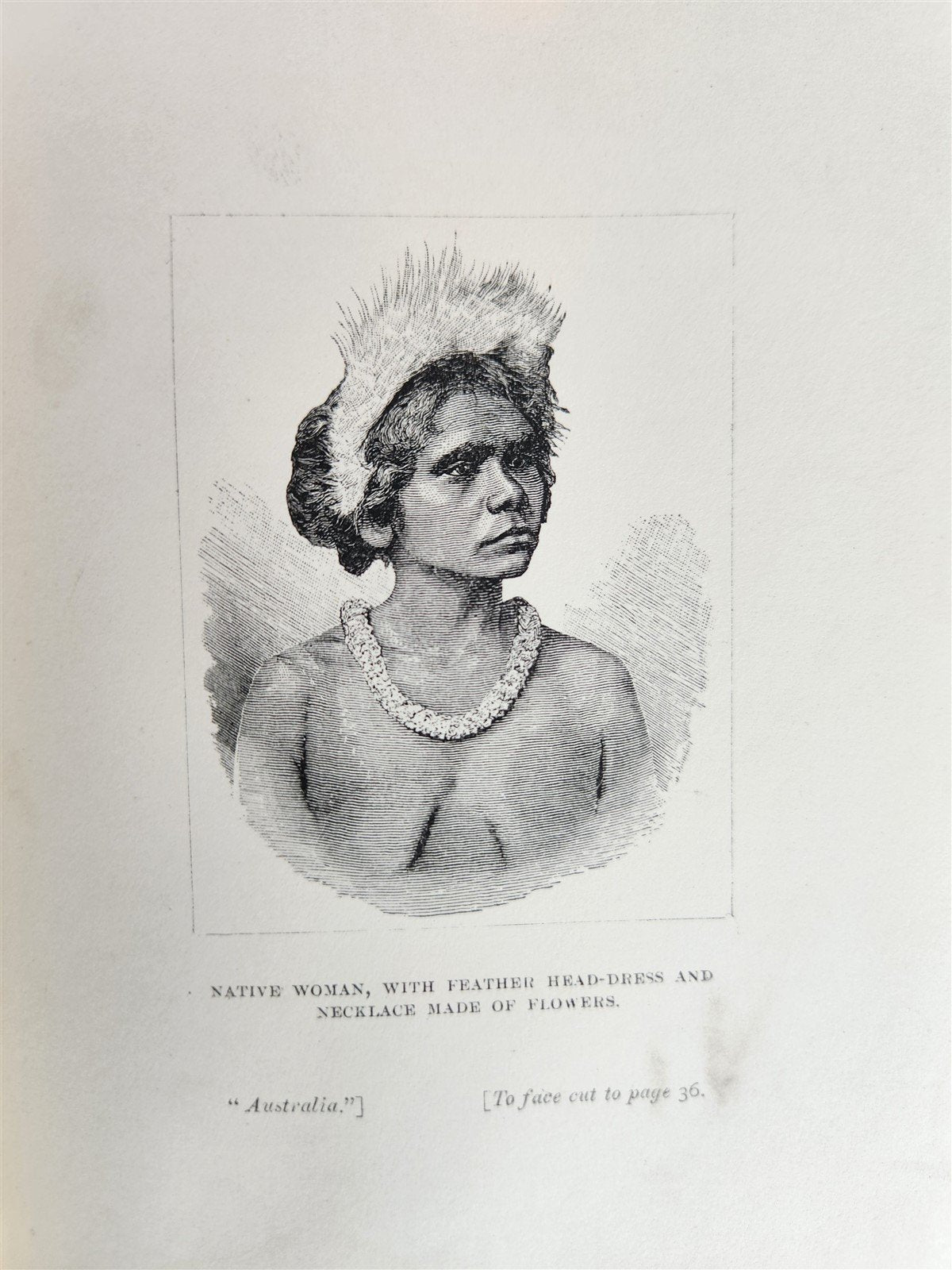 1884 AUSTRALIA THE COUNTRY & ITS INHABITANTS antique ILLUSTRATED