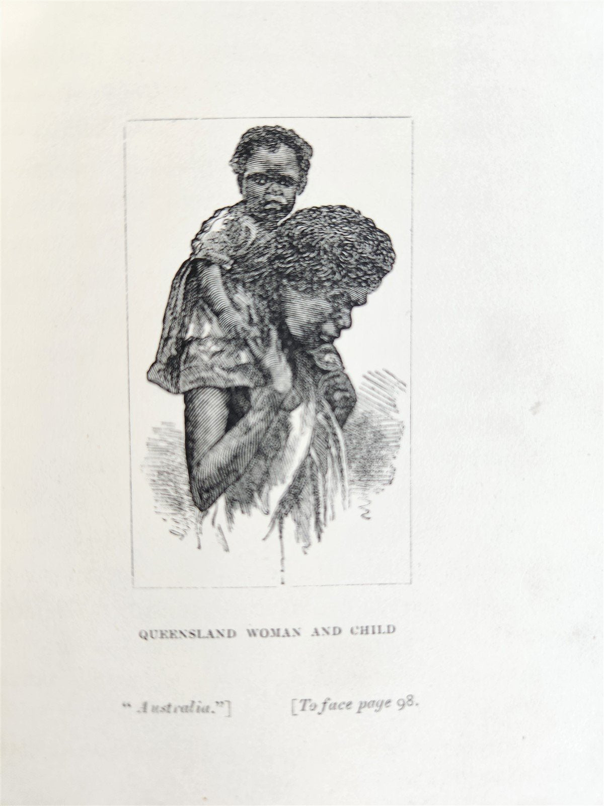 1884 AUSTRALIA THE COUNTRY & ITS INHABITANTS antique ILLUSTRATED