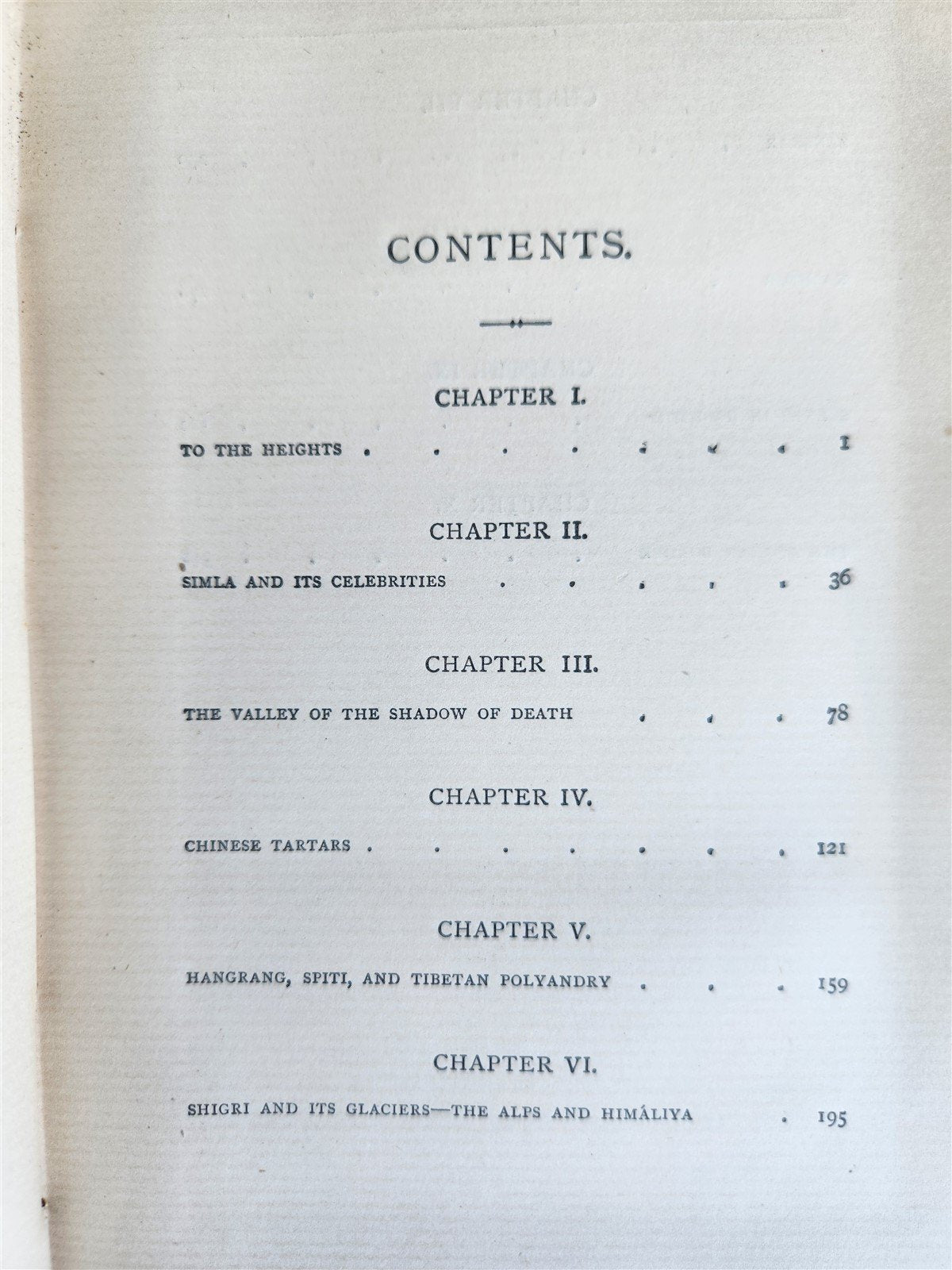 1875 THE ABODE of SNOW antique w/ MAP TRAVELS to Chinese Tibet Indian Caucasus