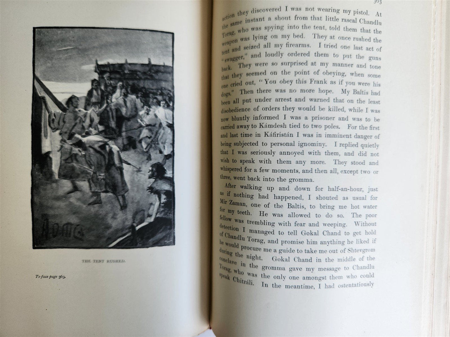1896 KARIFS of HINDU-KUSH by GEORGE ROBERTSON antique ILLUSTRATED AFGHANISTAN