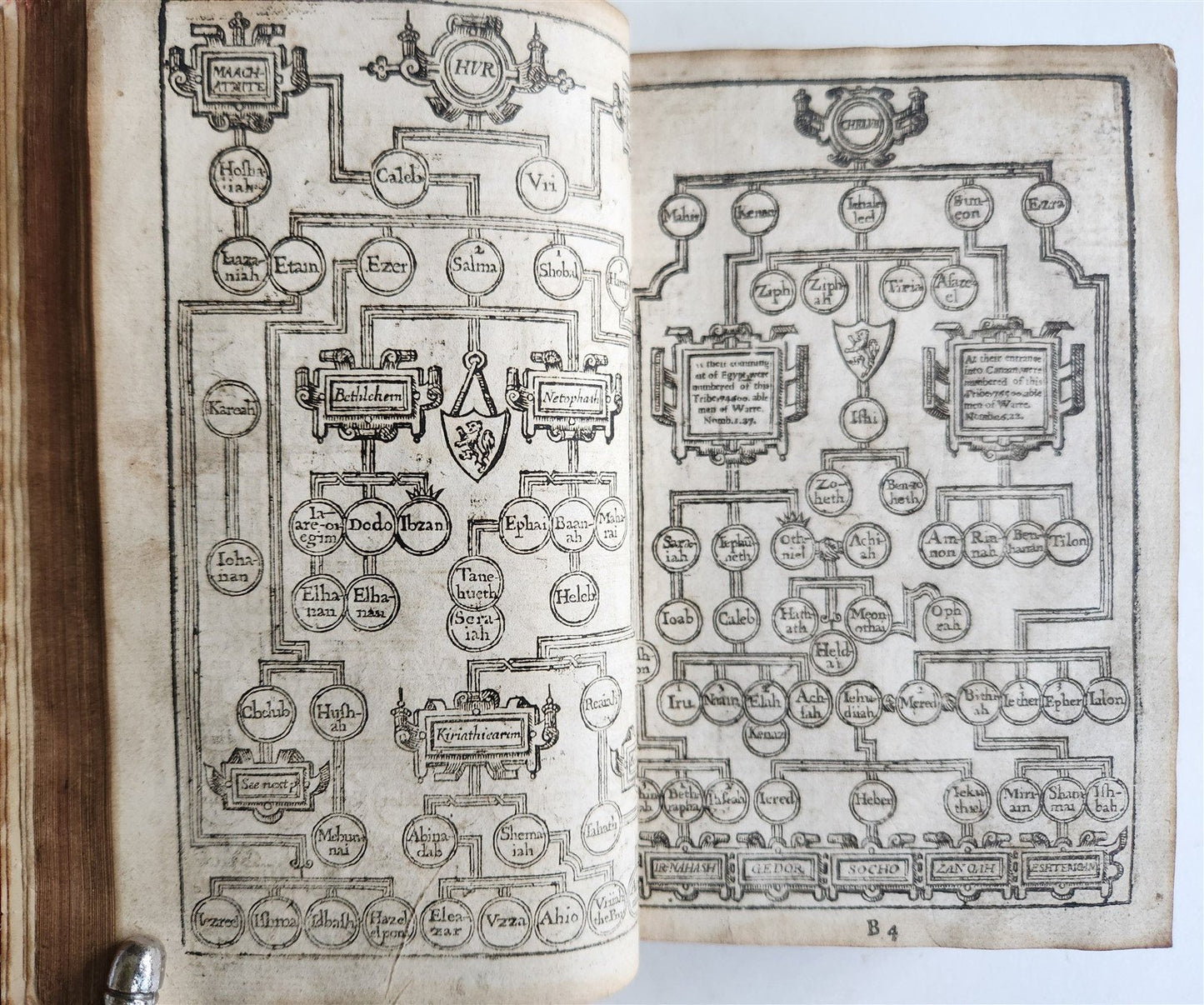 1679 BIBLE in ENGLISH antique OLD & NEW TESTAMENT ORIGINAL BINDING 17th CENTURY