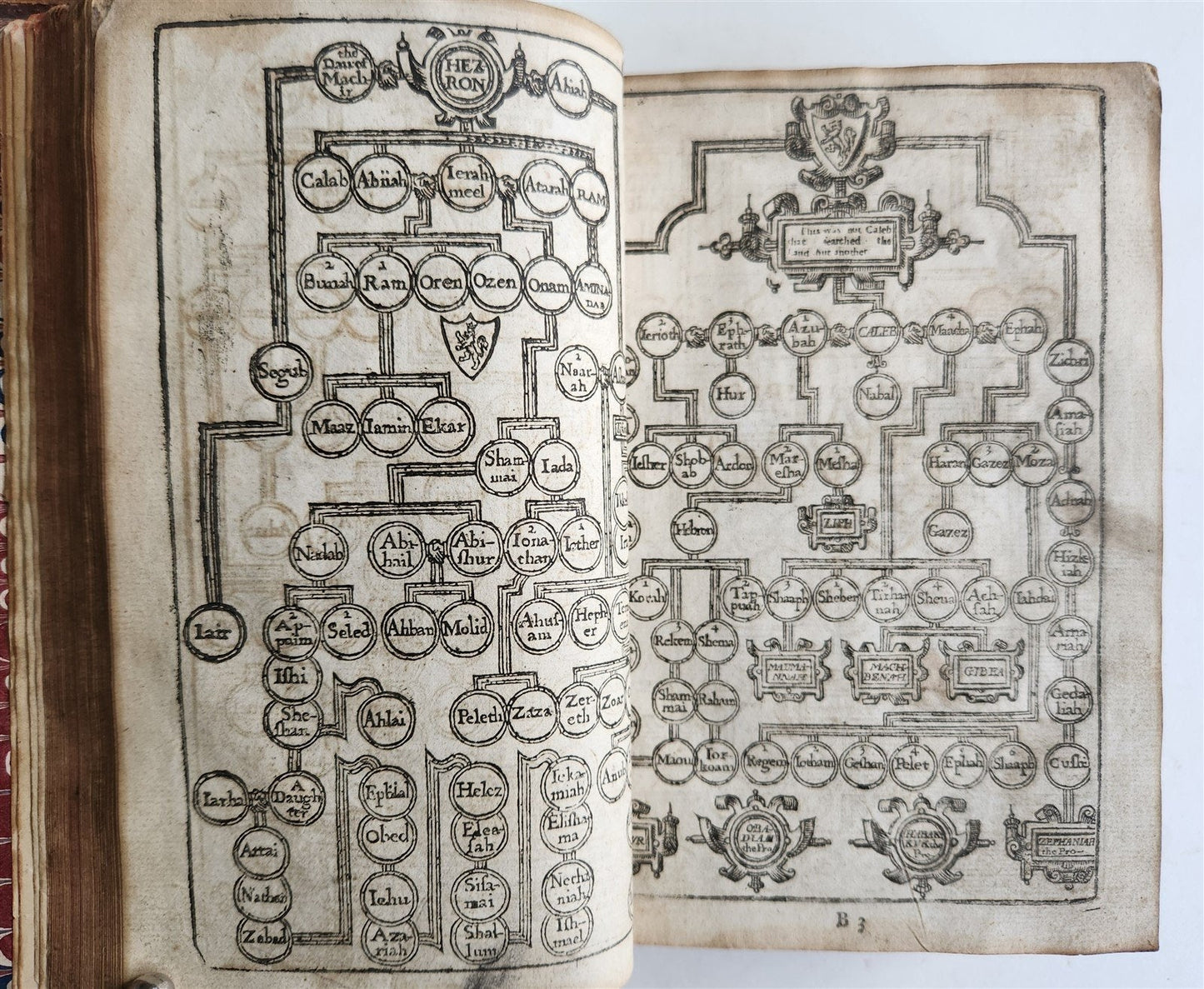 1679 BIBLE in ENGLISH antique OLD & NEW TESTAMENT ORIGINAL BINDING 17th CENTURY