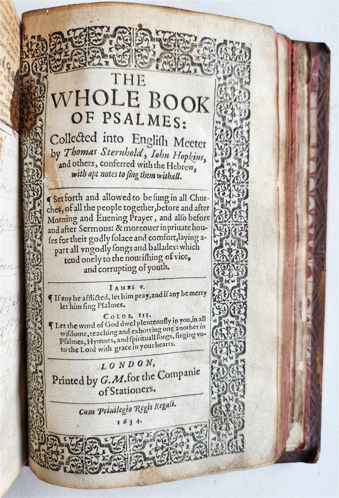 1679 BIBLE in ENGLISH antique OLD & NEW TESTAMENT ORIGINAL BINDING 17th CENTURY