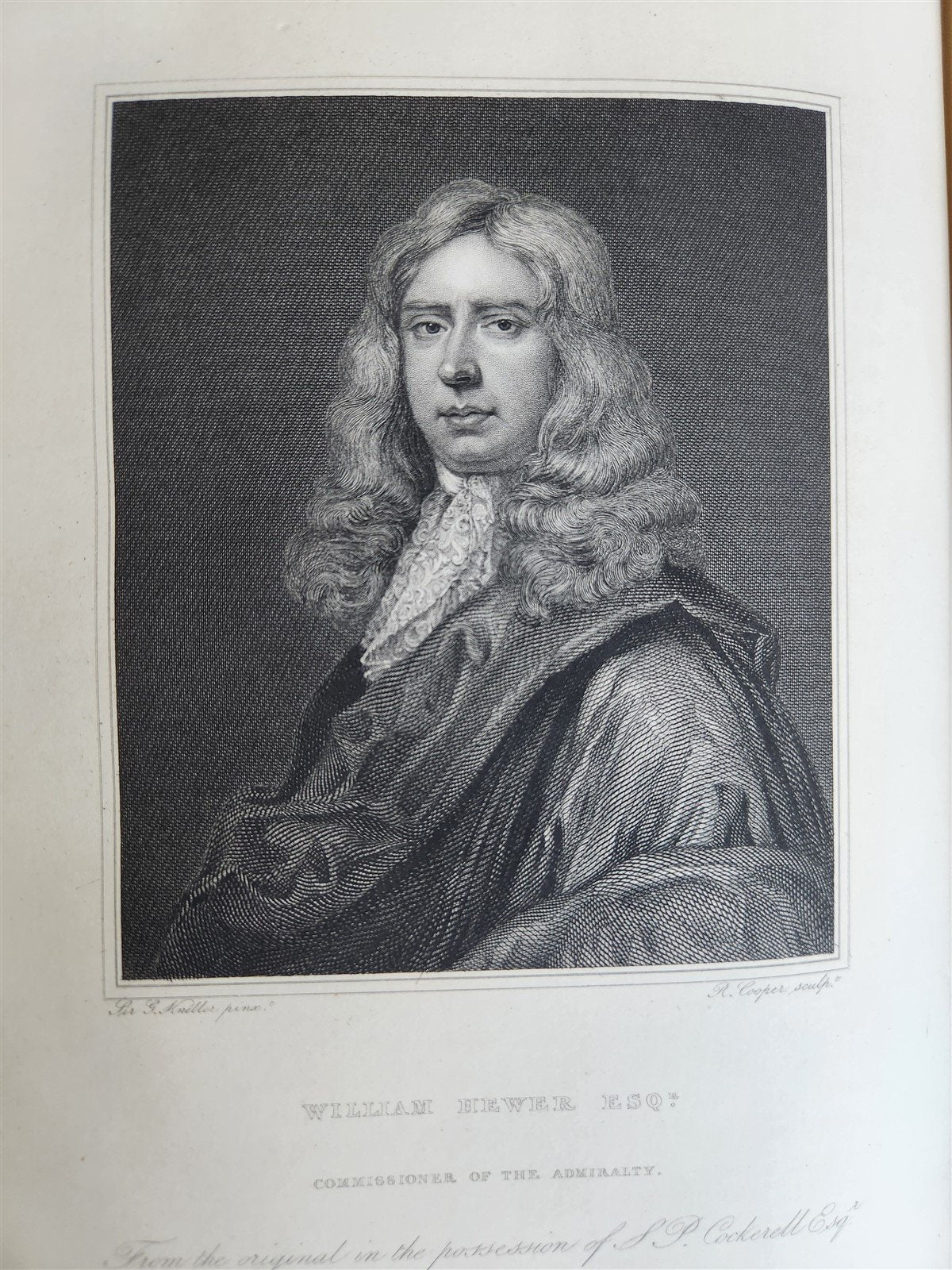 1825 PEPYS'S MEMORIES 2 VOLUMES antique ILLUSTRATED in ENGLISH 1st EDITION folio