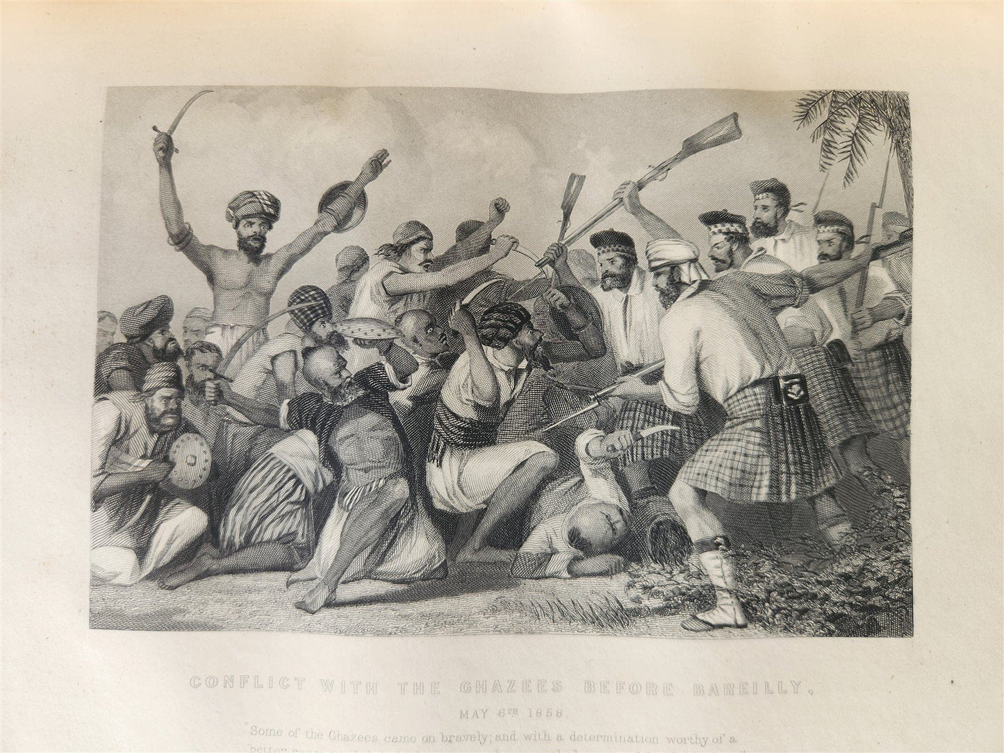 1860s HISTORY of INDIAN MUTINY by CHARLES BALL 2 VOLS antique ILLUSTRATED INDIA