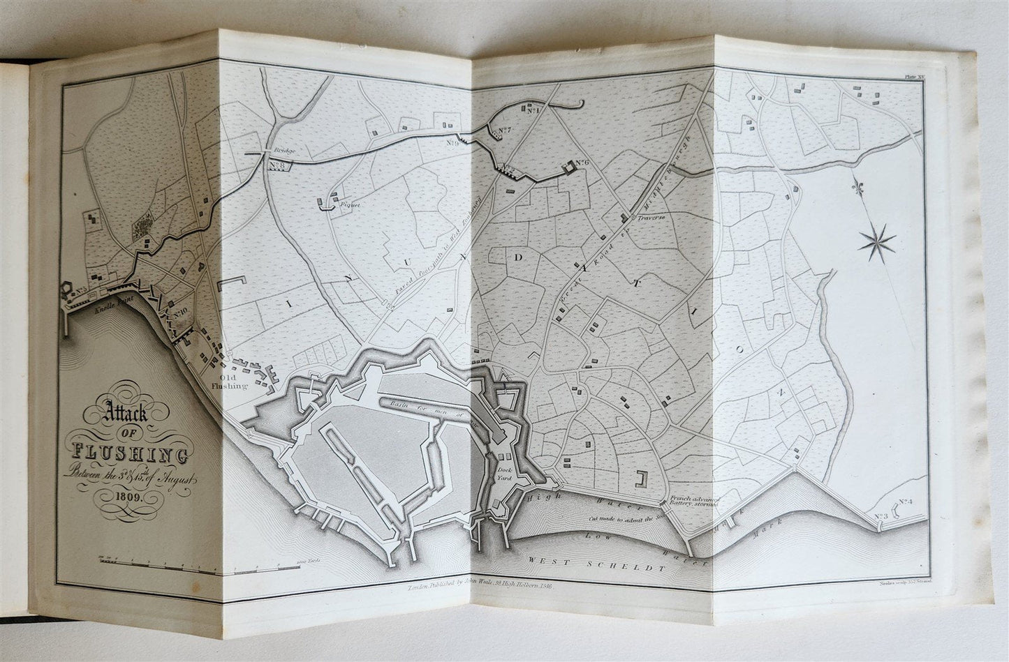 1846 JOURNALS of SIEGES by DUKE of WELLINGTON ARMY in SPAIN antique ILLUSTRATED