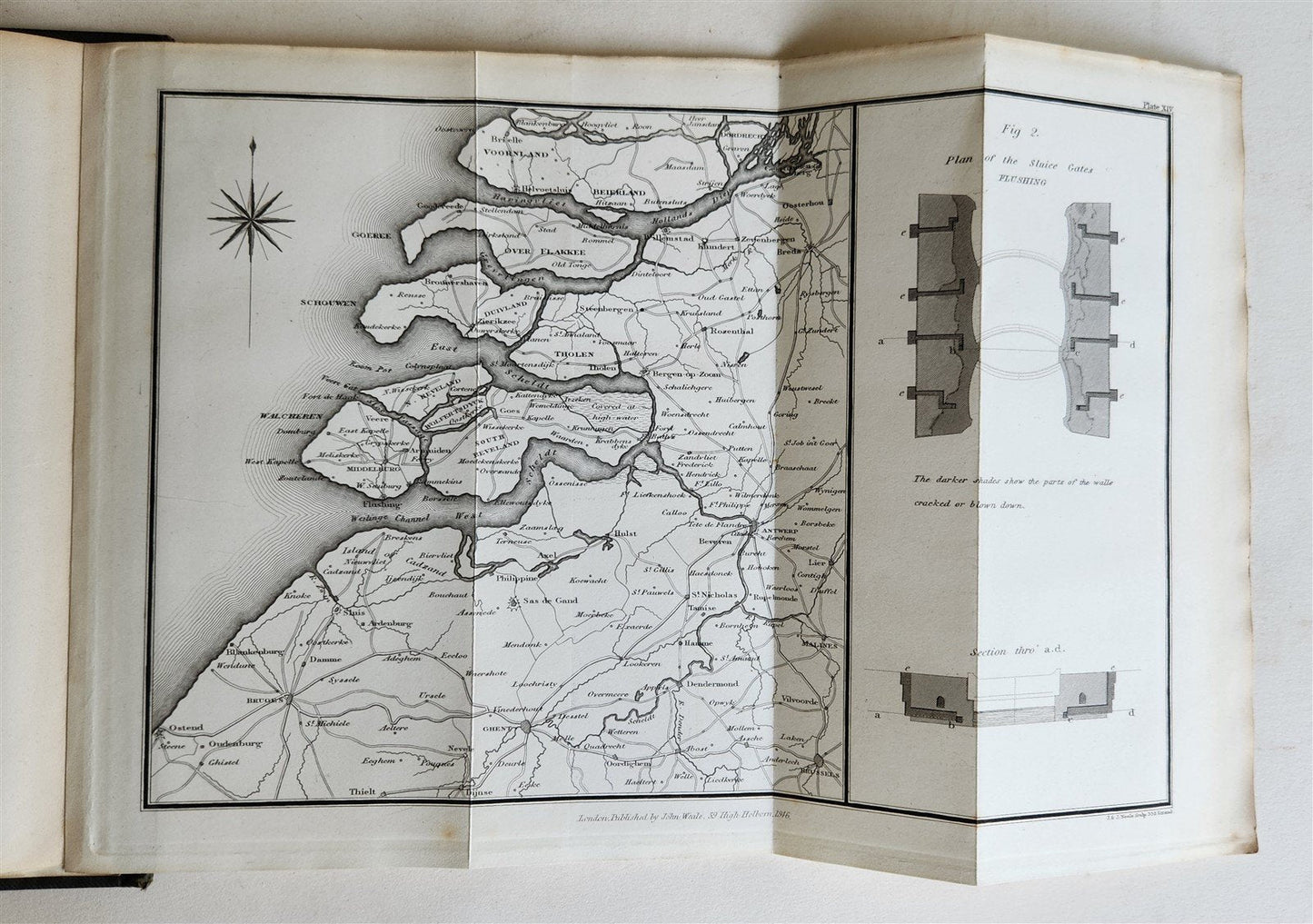 1846 JOURNALS of SIEGES by DUKE of WELLINGTON ARMY in SPAIN antique ILLUSTRATED