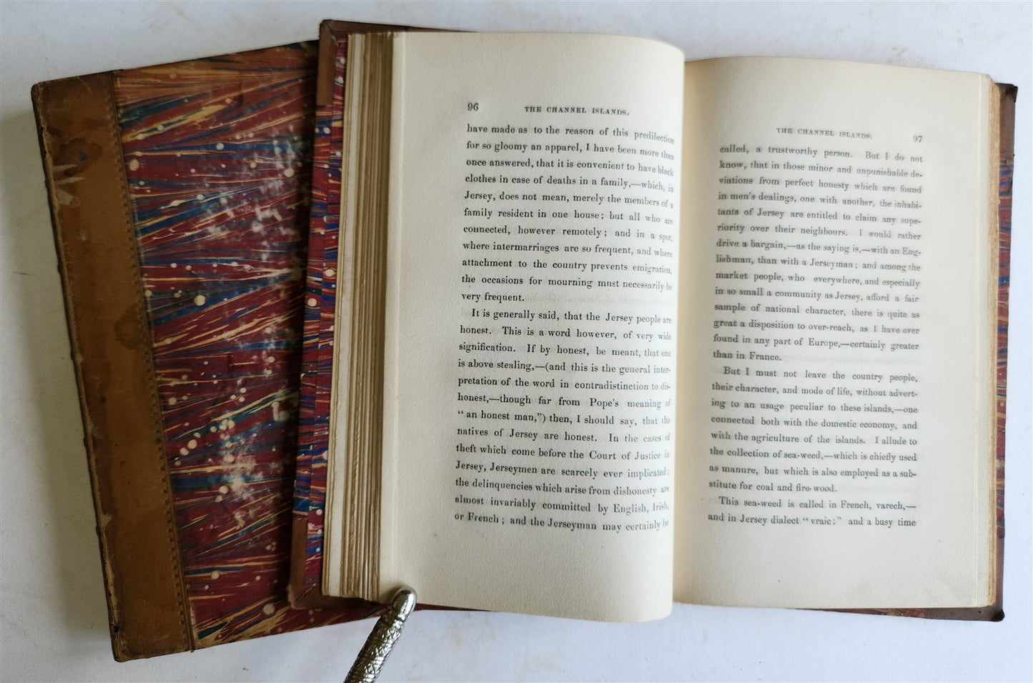 1834 CHANNEL ISLAND JERSEY GUERNSEY ALDERNEY antique 2 VOLS ILLUSTRATED w/ MAPS