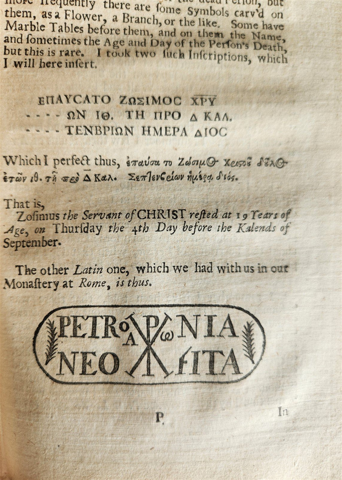 1712 TRAVELS of FATHER MONTFAUCON from PARIS to ITALY antique in ENGLISH
