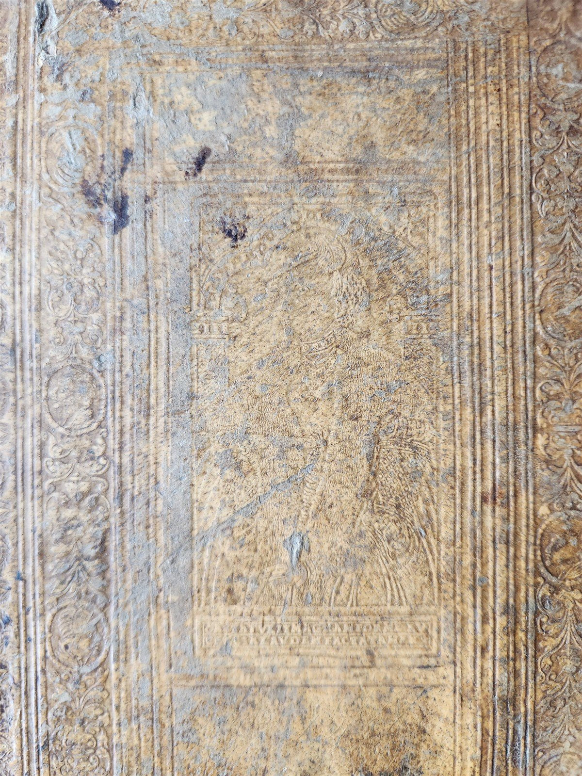 1576 MARTIN LUTHER COLLOQUIA 16th CENTURY PIGSKIN BOUND FOLIO antique