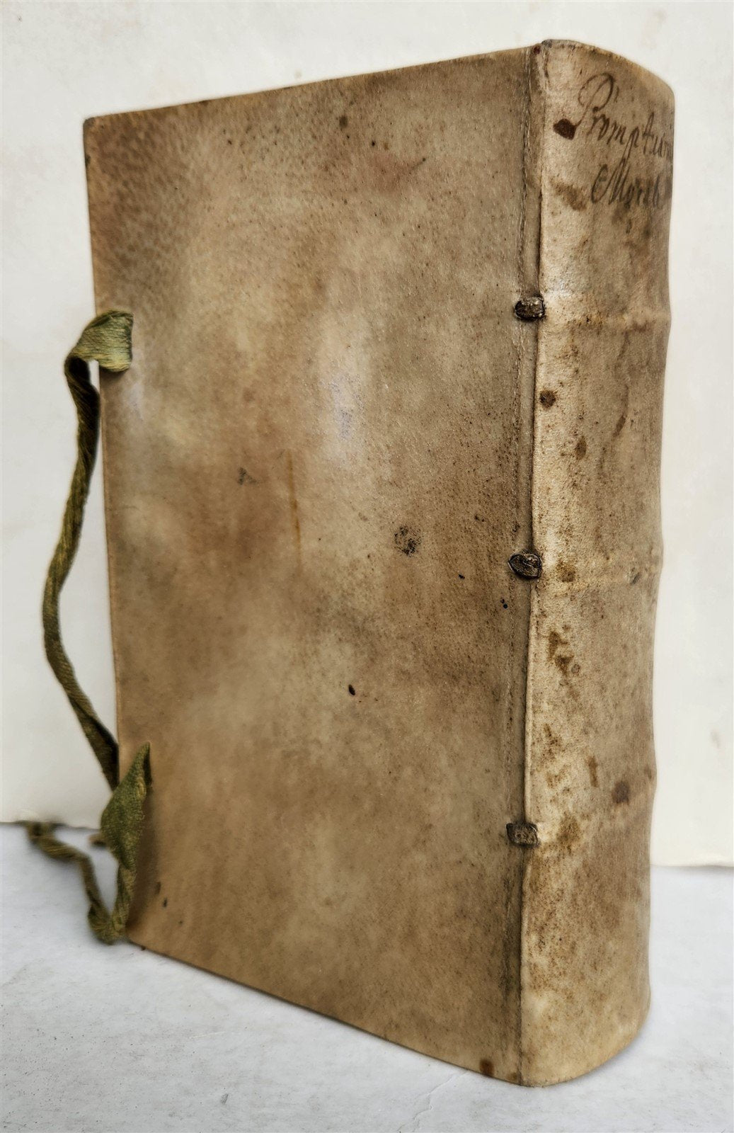 1620 T.STAPLETON Promptuarium morale super evangelia dominicalia antique VELLUM