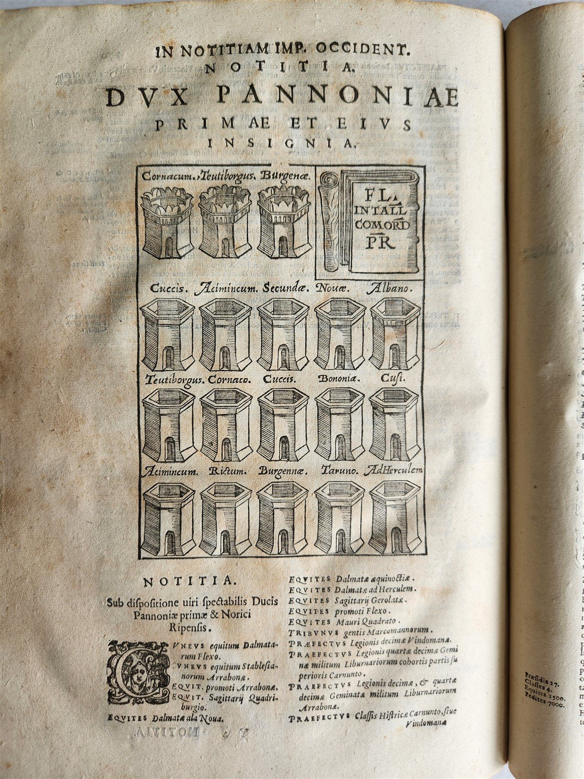 1593 ROMAN ANTIQUITIES ILLUSTRATED w/ 117 ENGRAVINGS antique 16th century FOLIO