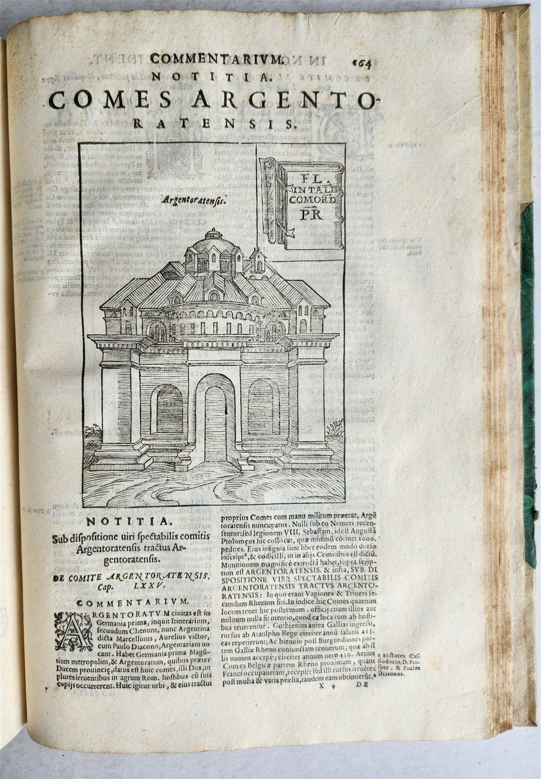 1593 ROMAN ANTIQUITIES ILLUSTRATED w/ 117 ENGRAVINGS antique 16th century FOLIO