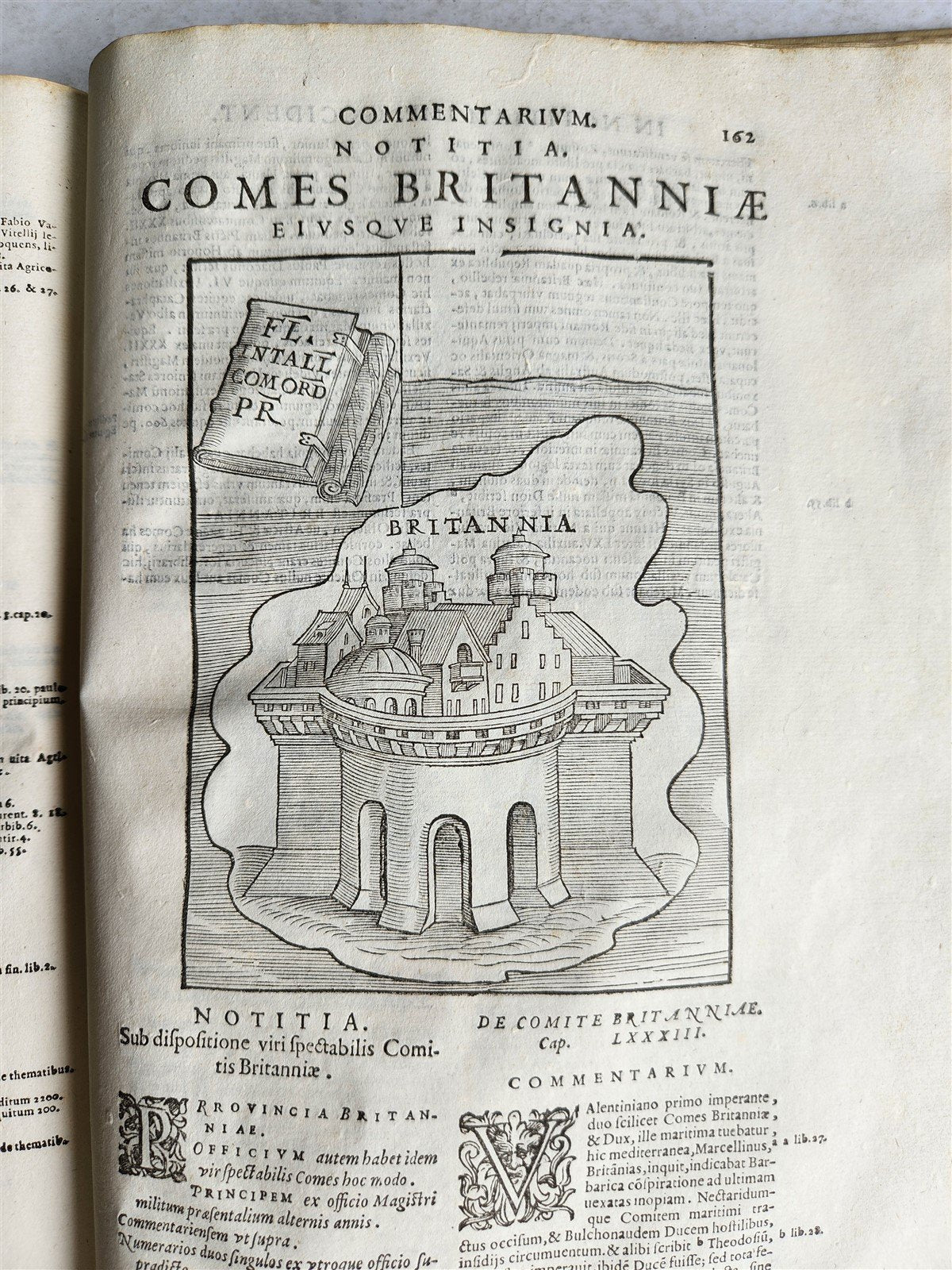 1593 ROMAN ANTIQUITIES ILLUSTRATED w/ 117 ENGRAVINGS antique 16th century FOLIO