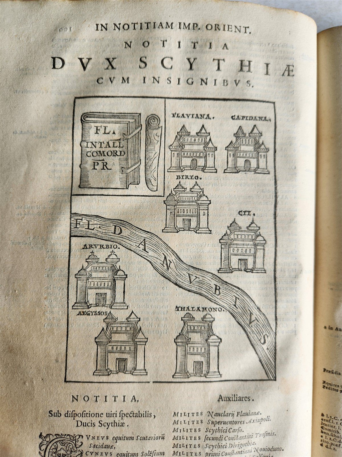 1593 ROMAN ANTIQUITIES ILLUSTRATED w/ 117 ENGRAVINGS antique 16th century FOLIO