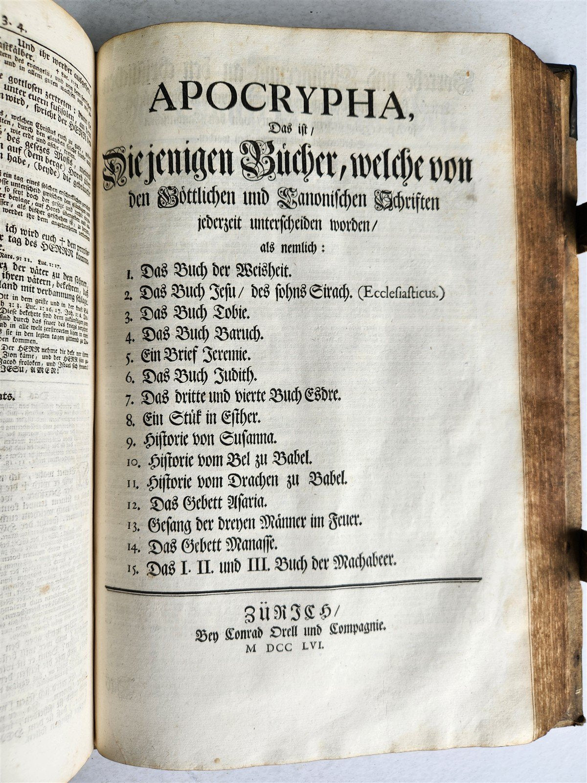 1755 BIBLE in GERMAN ULRICH antique PIGSKIN BINDING METAL FITTINGS MASSIVE FOLIO