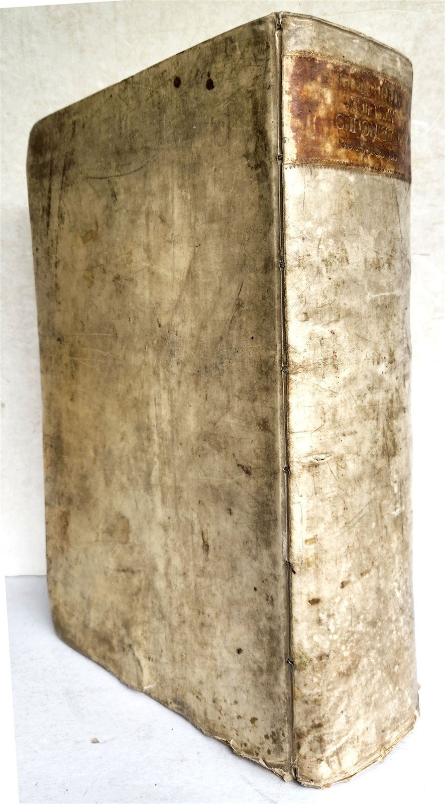 1732 CHRONICON GOTWINCENSE ABBEY ILLUSTRATED antique VELLUM BOUND MASSIVE FOLIO
