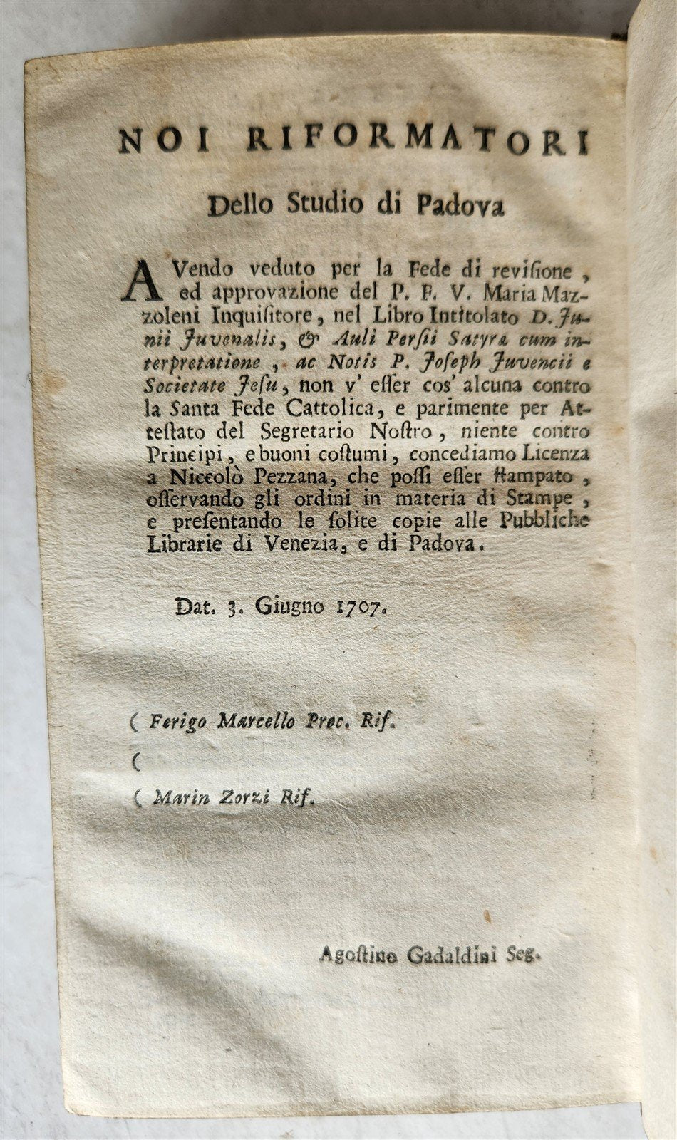 1761 AUSTRIAN ROYAL BINDING Decii Junii Juvenalis et Auli Persii Satyrae POETRY antique