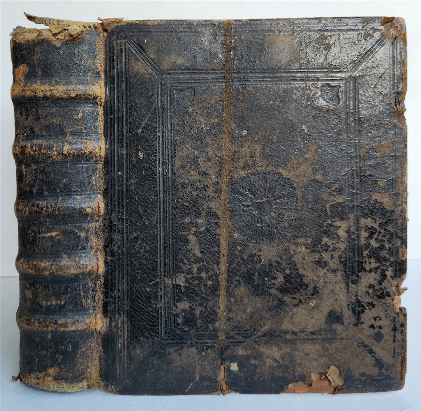 1679 ILLUSTRATED BIBLE antique Icones biblicae Veteris et Novi Testamenti RARE
