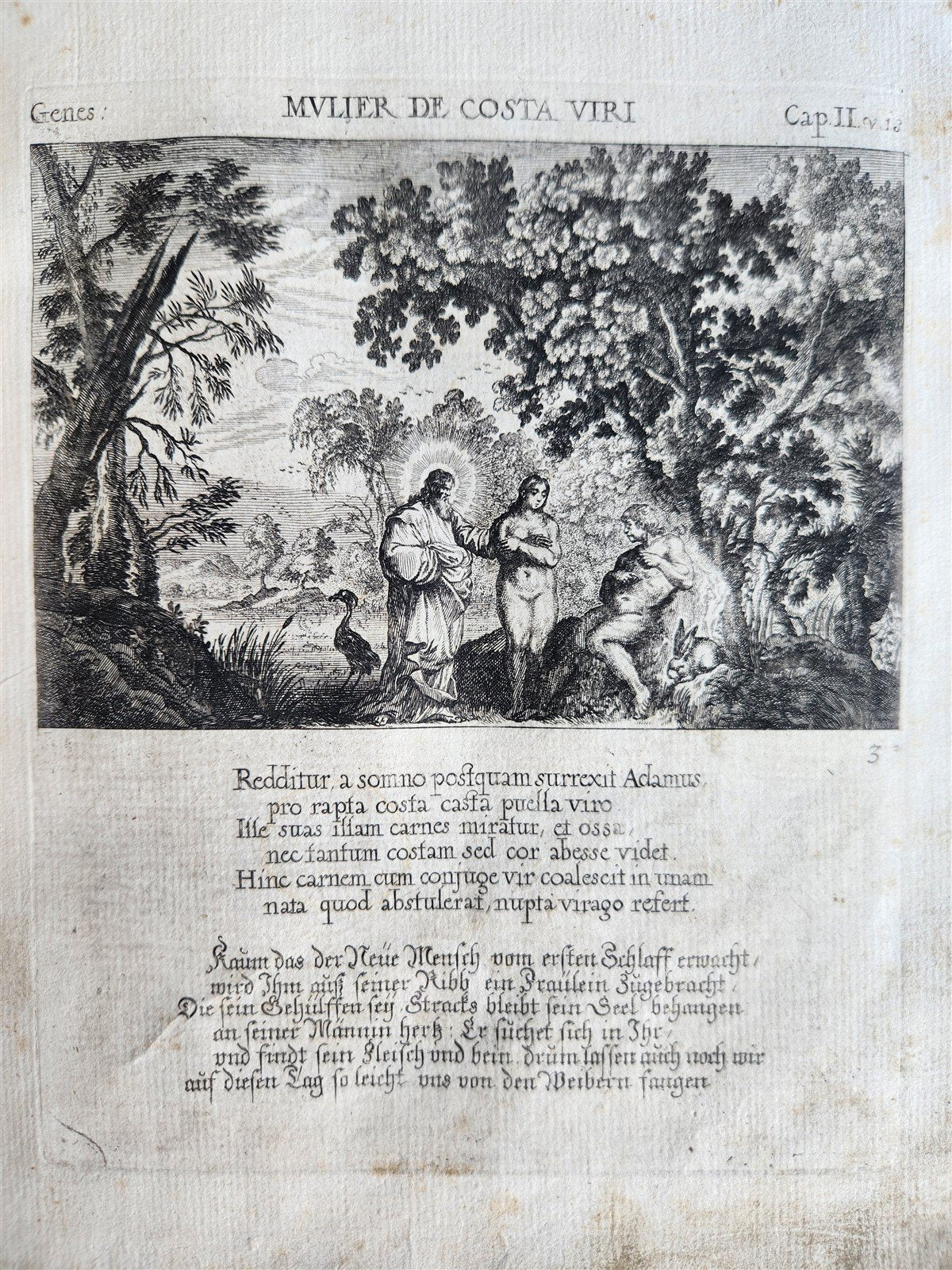 1679 ILLUSTRATED BIBLE antique Icones biblicae Veteris et Novi Testamenti RARE