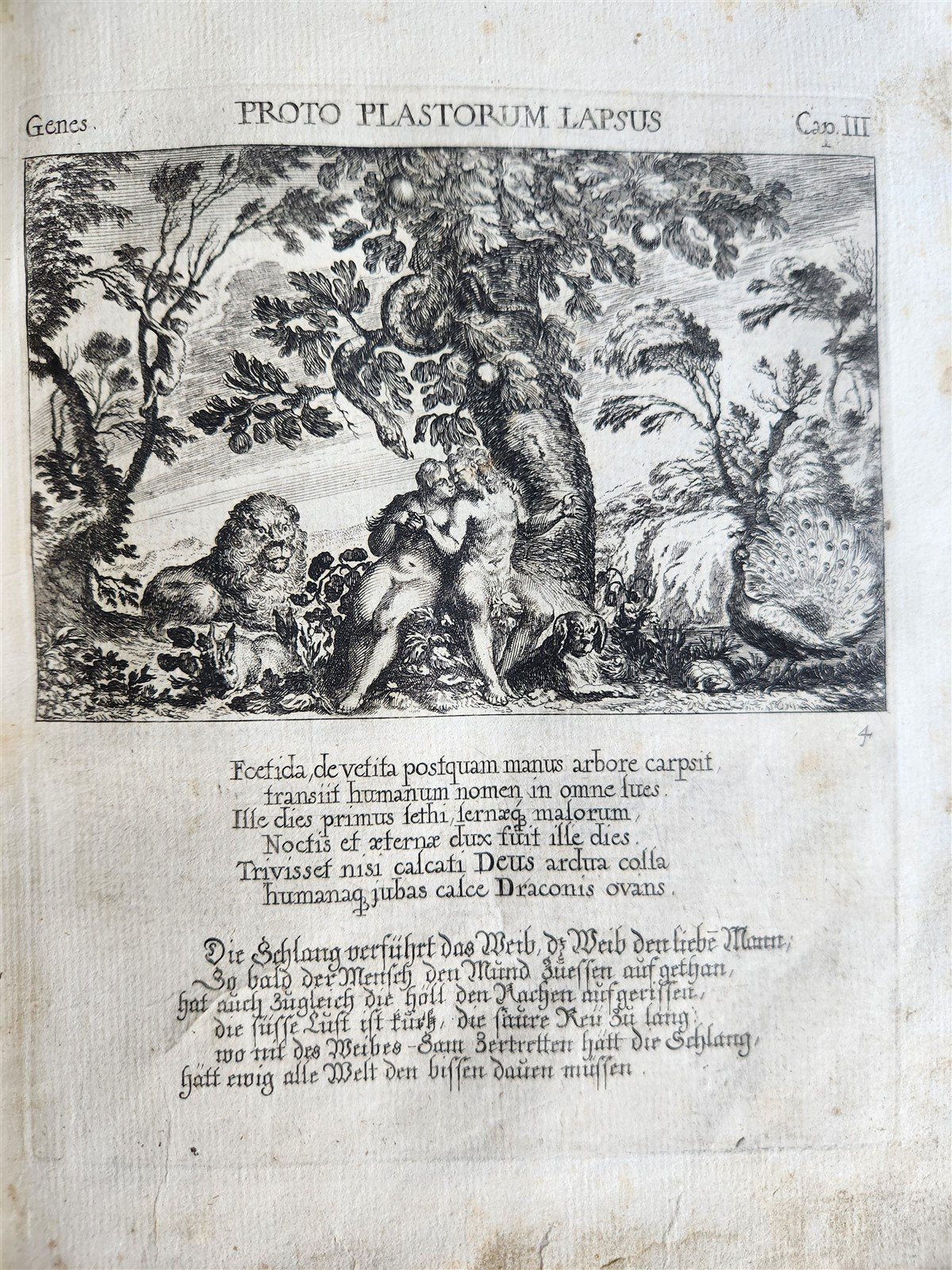 1679 ILLUSTRATED BIBLE antique Icones biblicae Veteris et Novi Testamenti RARE