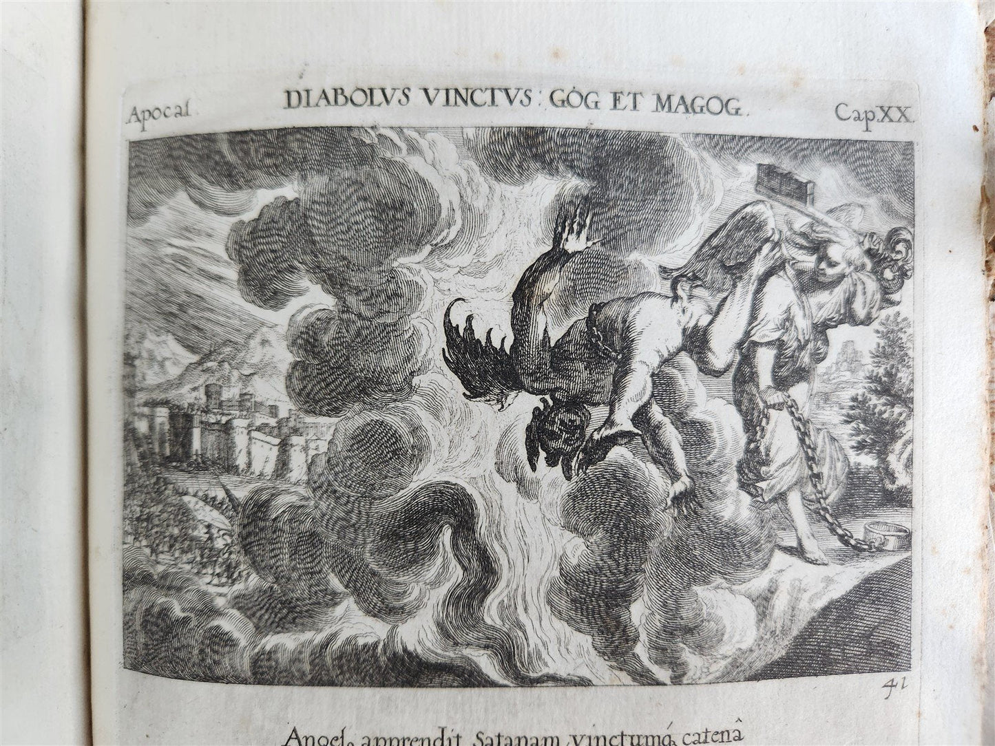 1679 ILLUSTRATED BIBLE antique Icones biblicae Veteris et Novi Testamenti RARE