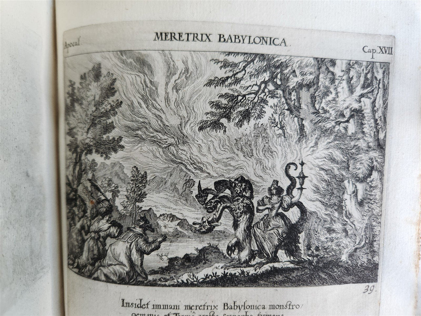 1679 ILLUSTRATED BIBLE antique Icones biblicae Veteris et Novi Testamenti RARE