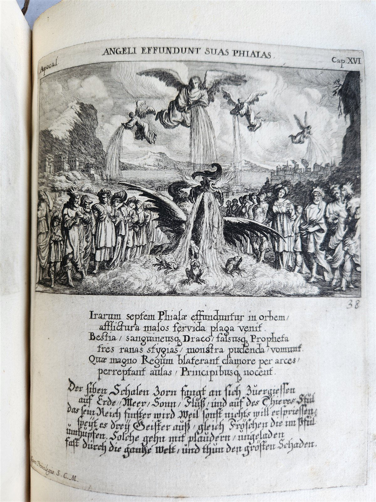 1679 ILLUSTRATED BIBLE antique Icones biblicae Veteris et Novi Testamenti RARE