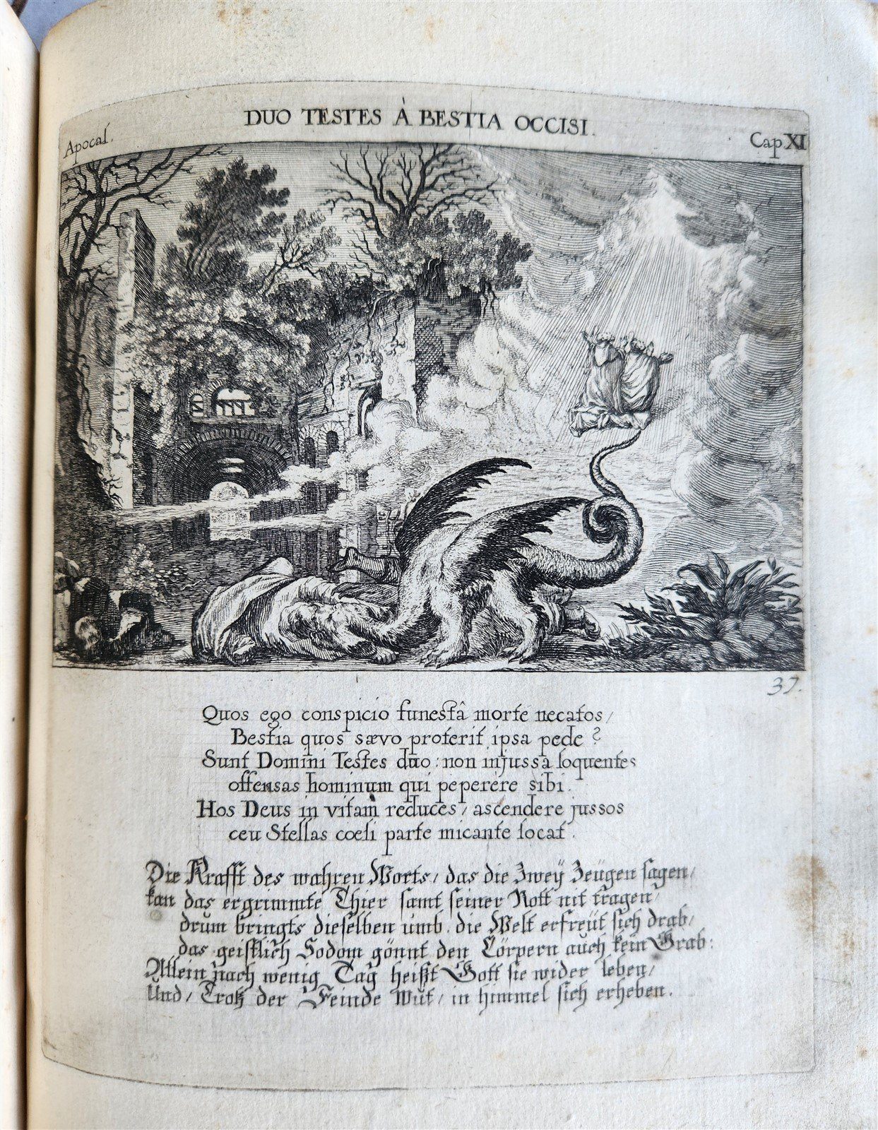 1679 ILLUSTRATED BIBLE antique Icones biblicae Veteris et Novi Testamenti RARE