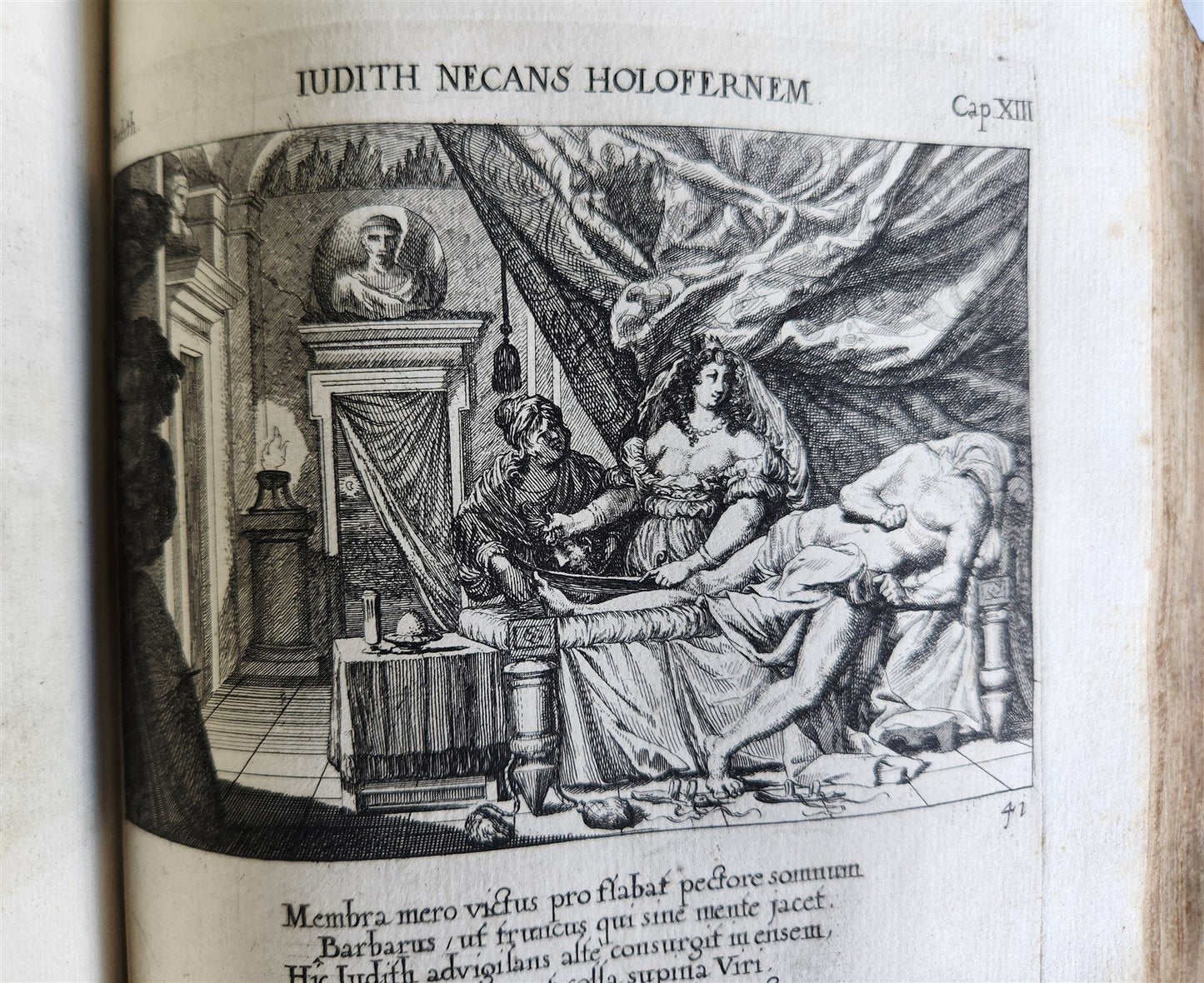 1679 ILLUSTRATED BIBLE antique Icones biblicae Veteris et Novi Testamenti RARE