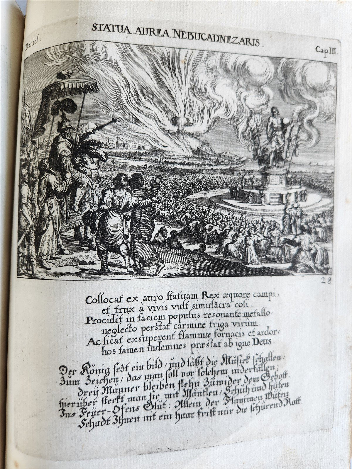 1679 ILLUSTRATED BIBLE antique Icones biblicae Veteris et Novi Testamenti RARE