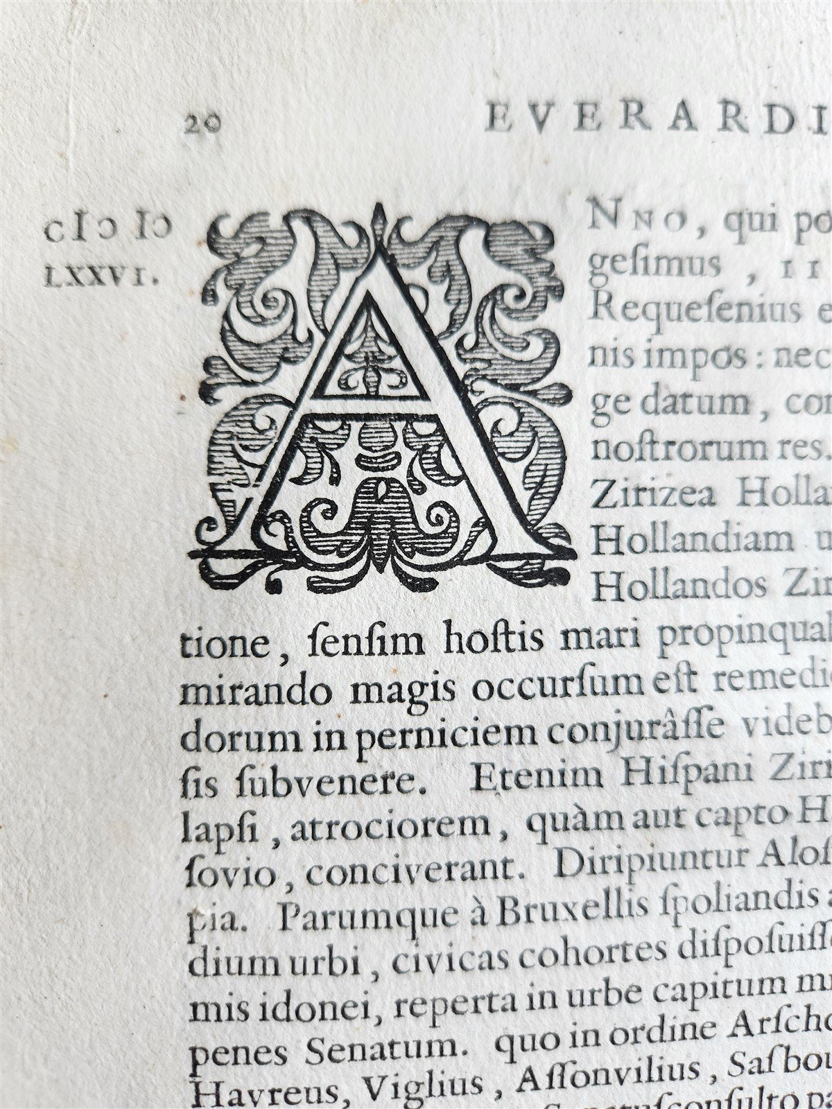1633 EUROPE HISTORY antique FOLIO Britannicarum Gallicarum Belgicarum Germanica