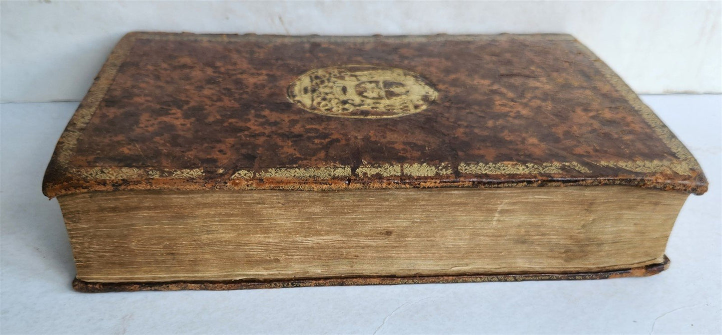 1532 PLUTARCH Vitae graecorum romanorum quae illustrium antique ARMORIAL FOLIO