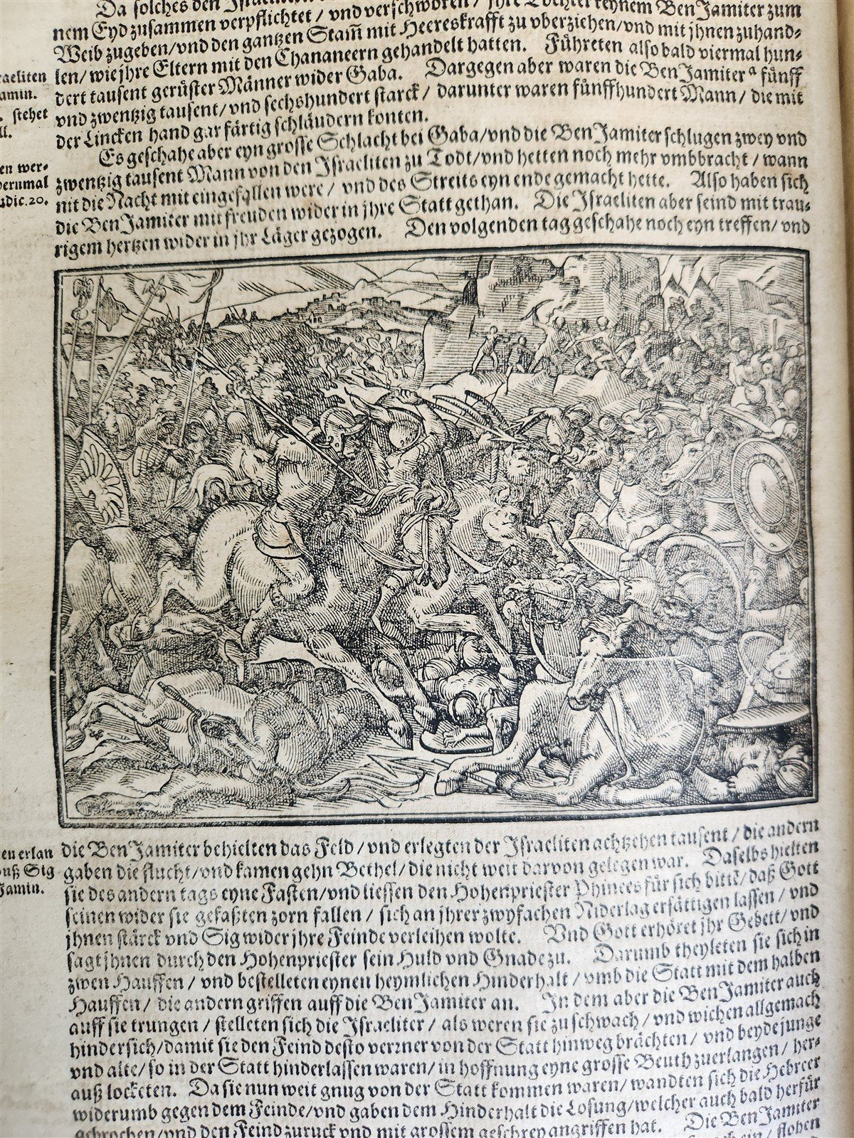 1595 FLAVIUS JOSEPHUS ILLUSTRATED by TOBIAS STIMMER antique FOLIO JUDAICA