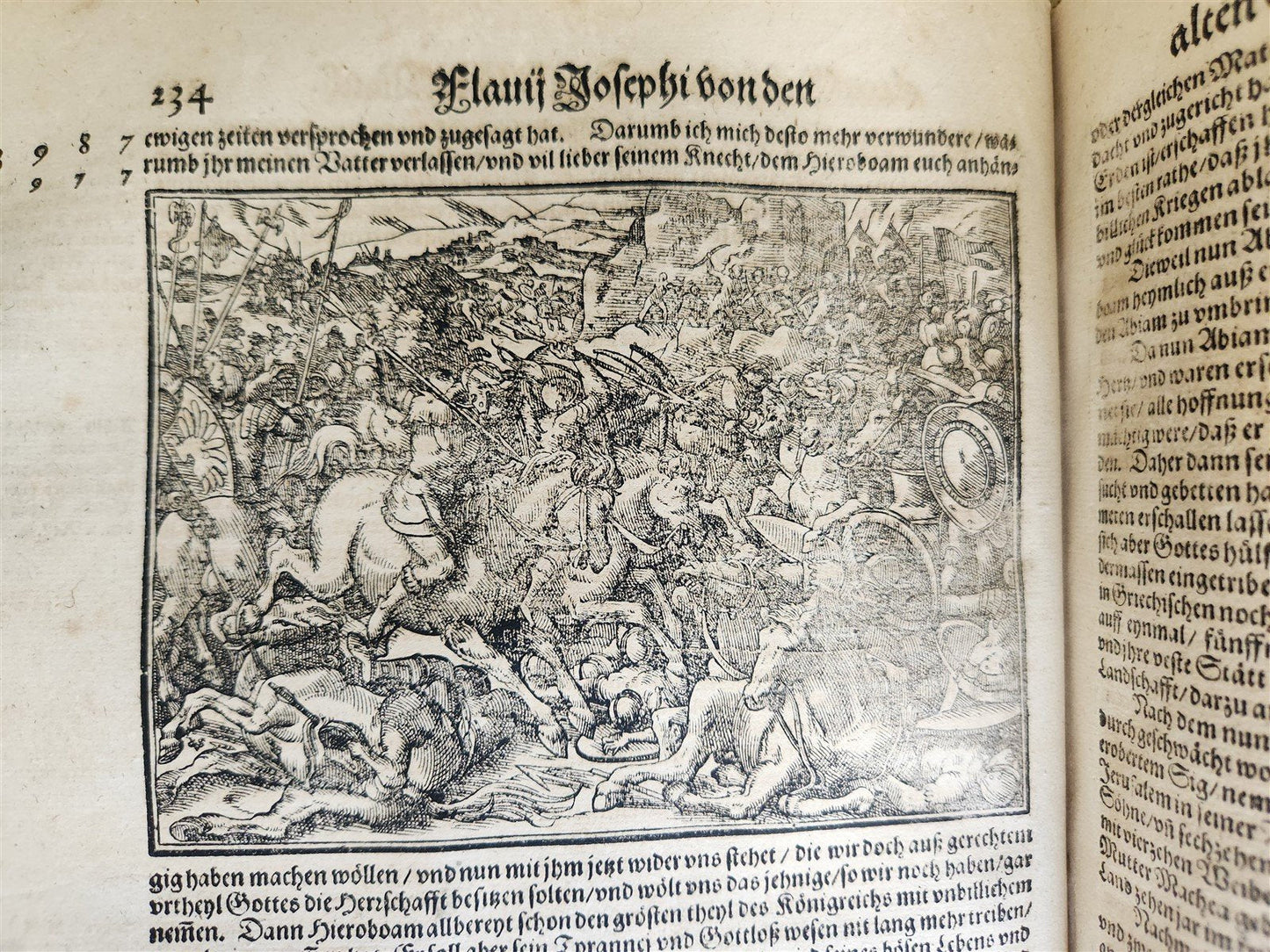 1595 FLAVIUS JOSEPHUS ILLUSTRATED by TOBIAS STIMMER antique FOLIO JUDAICA