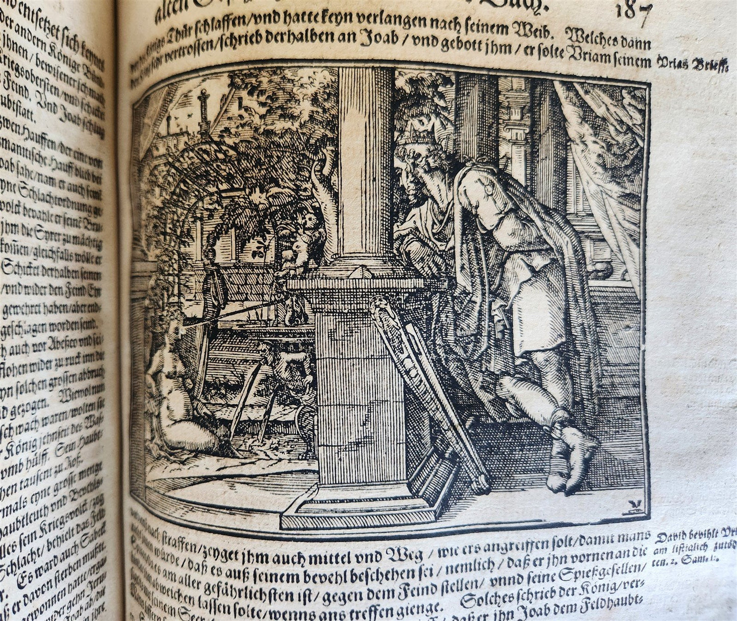 1595 FLAVIUS JOSEPHUS ILLUSTRATED by TOBIAS STIMMER antique FOLIO JUDAICA