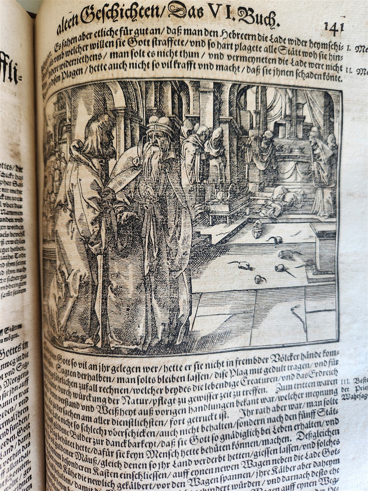 1595 FLAVIUS JOSEPHUS ILLUSTRATED by TOBIAS STIMMER antique FOLIO JUDAICA