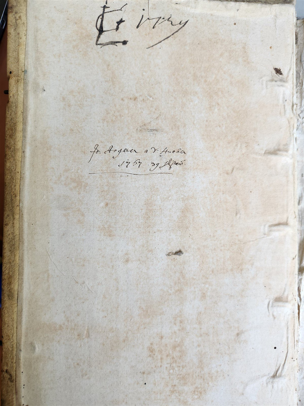 1702 POLYANTHEA SACRA antique BLIND-STAMPED PIGSKIN BOUND FOLIO w/CLASPS
