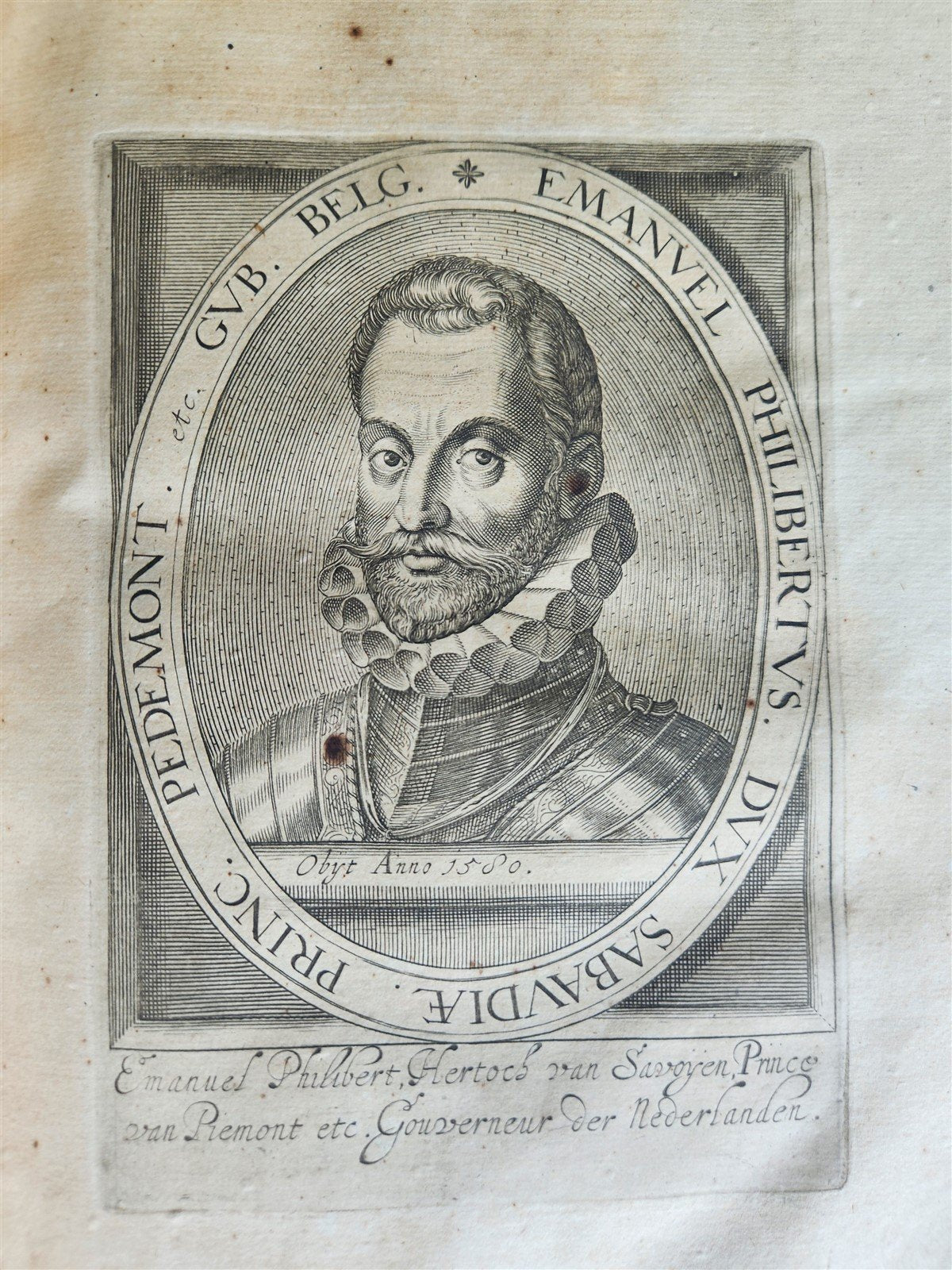 1614 ILLUSTRATED GERMAN HISTORY Lower Saxony War description antique VELLUM
