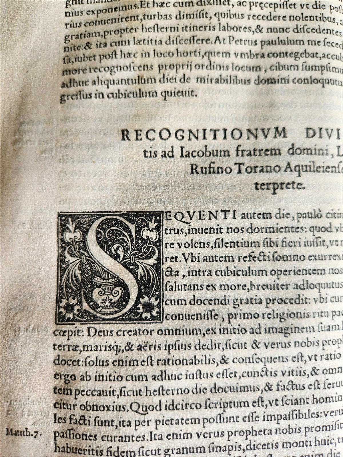 1544-1554 1st Latin edition of JUSTINUS MARTYR WORKS antique 16th CENTURY FOLIO