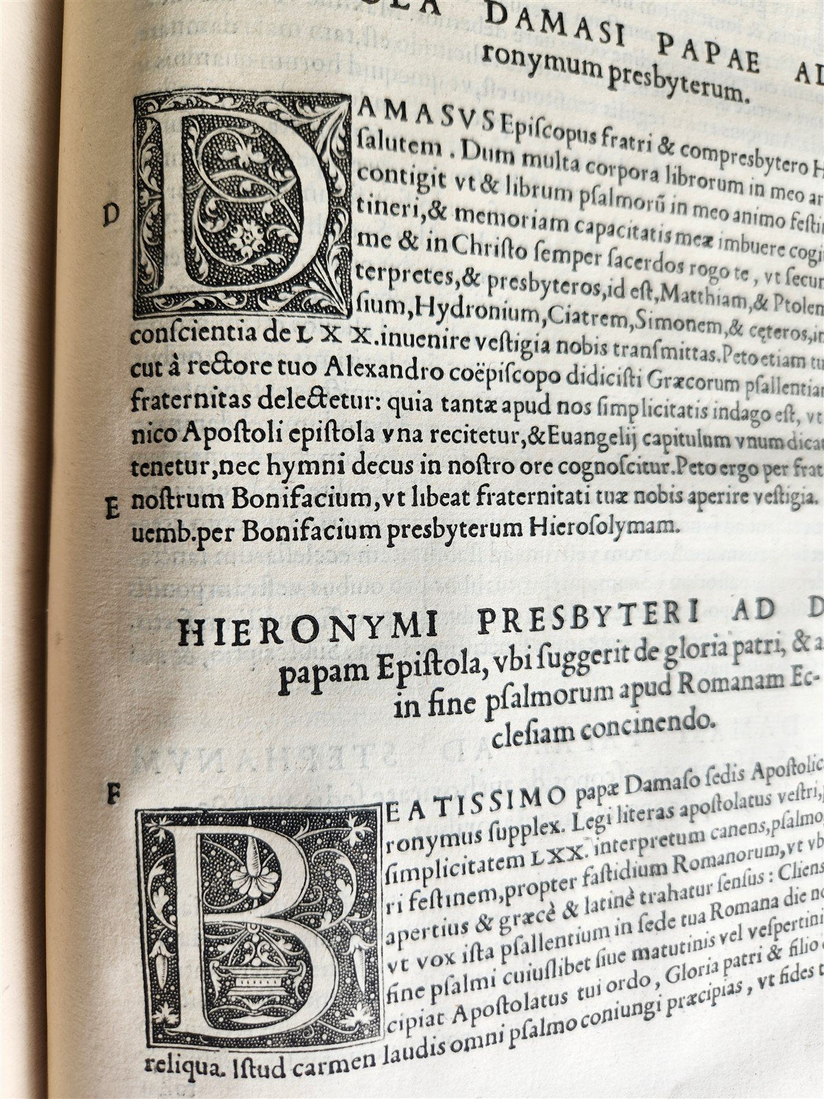 1544-1554 1st Latin edition of JUSTINUS MARTYR WORKS antique 16th CENTURY FOLIO