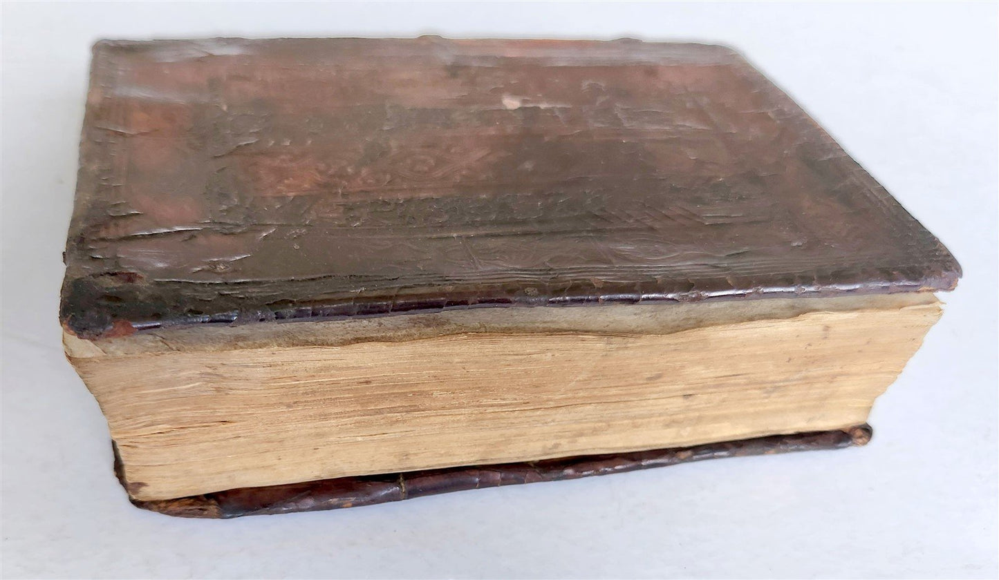 1518 SERMONS POST-INCUNABULA antique early 16th CENTURY original binding RARE